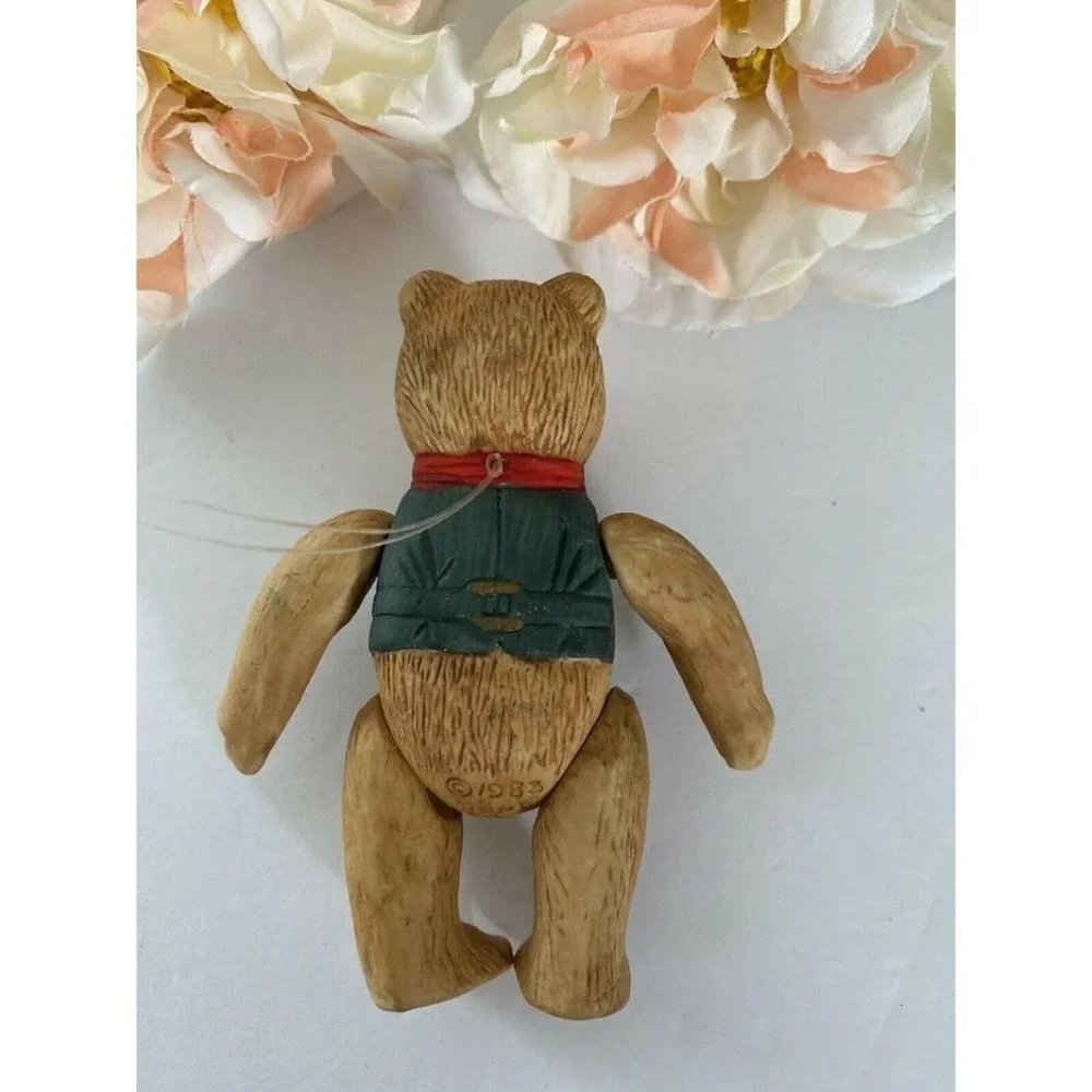Department 56 Jointed Porcelain‎ Bear 1983 Vintage